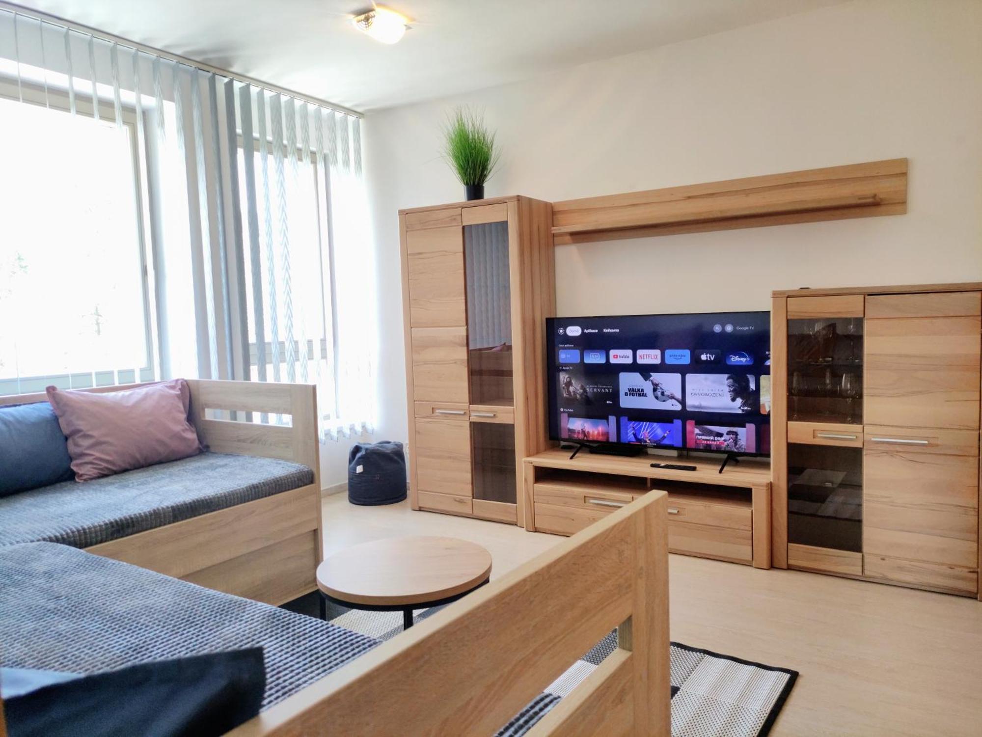 WELLNESS APARTMÁN RESIDENT HARRACHOV C308 Horský apartmán 2KK s velkou terasou a vlastním parkováním v garáži Esterno foto
